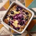 Blueberry Cheesecake Baked Oats Recipe