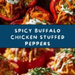Spicy Buffalo Chicken Stuffed Peppers Recipe