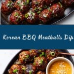 Korean BBQ Meatballs Dip Recipe