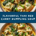 Thai Red Curry Dumpling Soup Recipe