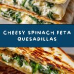 Spinach Feta Quesadillas Recipe