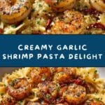 Creamy Garlic Shrimp Pasta Recipe