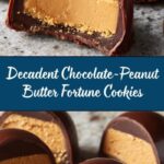 Chocolate-Peanut Butter Covered Fortune Cookies Recipe