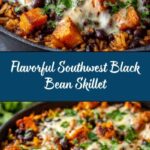 Southwest Black Bean Skillet Recipe