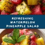 Watermelon Pineapple Salad Recipe