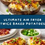 Air Fryer Twice Baked Potatoes Recipe