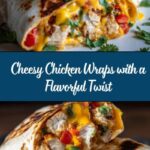 Tasty Cheesy Chicken Wraps Recipe