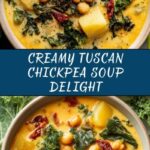 Creamy Tuscan Chickpea Soup Recipe