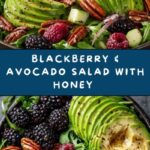 Blackberry & Avocado Salad with Honey Lemon Vinaigrette Recipe