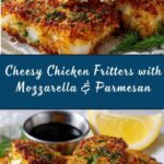 Cheesy Chicken Fritters Recipe