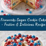 Fireworks Sugar Cookie Cake Recipe