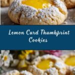 Lemon Curd Thumbprint Cookies Recipe
