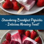 Strawberry Breakfast Popsicles Recipe