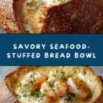 Seafood-Stuffed Bread Bowl Recipe