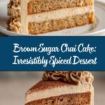 Brown Sugar Chai Cake: A Spiced Delight Recipe