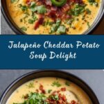 Smoky Jalapeño Cheddar Potato Soup Recipe