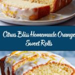 Homemade Orange Sweet Rolls Recipe