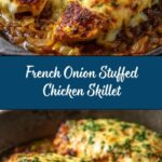 Easy One Pan French Onion Stuffed Chicken Recipe