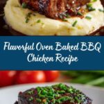 Oven Baked BBQ Chicken with Quick Homemade Barbecue Sauce Recipe