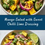 Mango Salad with Sweet Chilli Lime Dressing Recipe