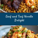 Shrimp and Steak Noodles Recipe