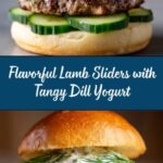 Lamb Sliders with Dill Greek Yogurt Recipe