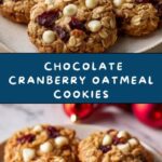 White Chocolate Oatmeal Cranberry Cookies Recipe