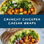 Crunchy Chickpea Caesar Wraps Recipe