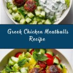 Greek Chicken Meatballs Recipe