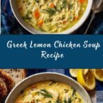 Greek Lemon Chicken Soup Recipe