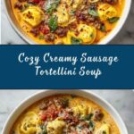 Creamy Sausage Tortellini Soup Recipe