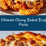 Cheesy Baked Beef Pasta Recipe