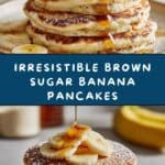 Brown Sugar Banana Pancakes Recipe
