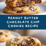 Peanut Butter Chocolate Chip Cookies Recipe