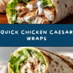 Chicken Caesar Wraps Recipe