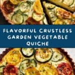 Crustless Garden Vegetable Quiche Recipe
