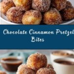 One-Hour Chocolate and Cinnamon-Sugar Soft Pretzel Bites Recipe