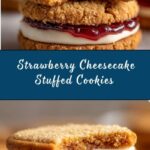 Strawberry Cheesecake Stuffed Cookies Recipe
