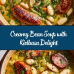Creamy Bean Soup with Kielbasa Recipe