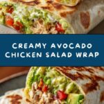 Avocado Chicken Salad Wrap Delight Recipe