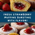 Fresh Strawberry Muffins Recipe
