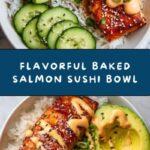 Baked Salmon Sushi Bowl Recipe
