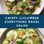Cucumber Everything Bagel Salad Recipe