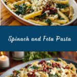 Pasta with Spinach and Feta Cheese Recipe