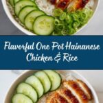 One Pot Hainanese Chicken and Rice Recipe
