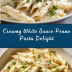 White Sauce Penne Pasta Recipe
