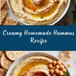 Homemade Hummus Recipe