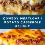 Cowboy Meatloaf & Potato Casserole Recipe