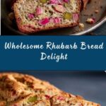 Healthy Rhubarb Bread Recipe