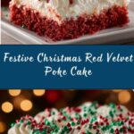Christmas Red Velvet Poke Cake Recipe